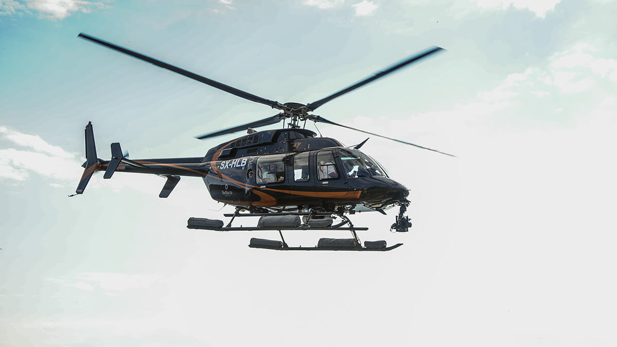 cinecrane aerial filming